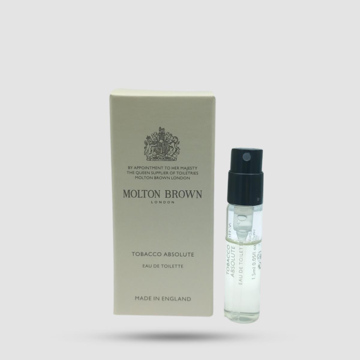 Eau De Toilette - Molton Brown - Tobacco Absolute Spray 1.5ml