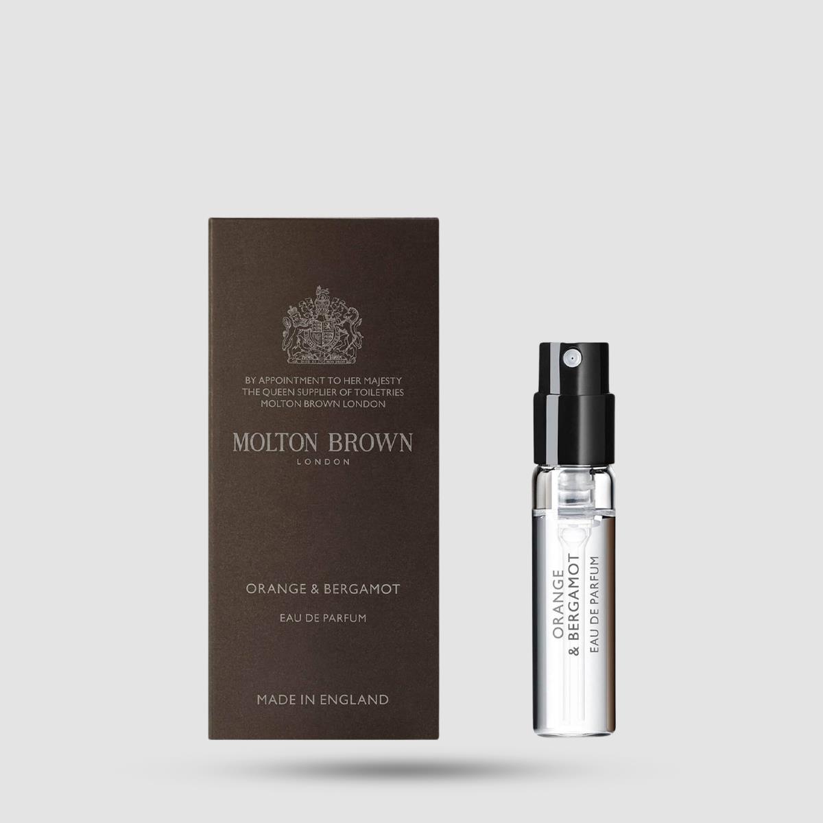 Eau De Parfum - Molton Brown - Orange & Bergamot Sample Spray 1,5ml