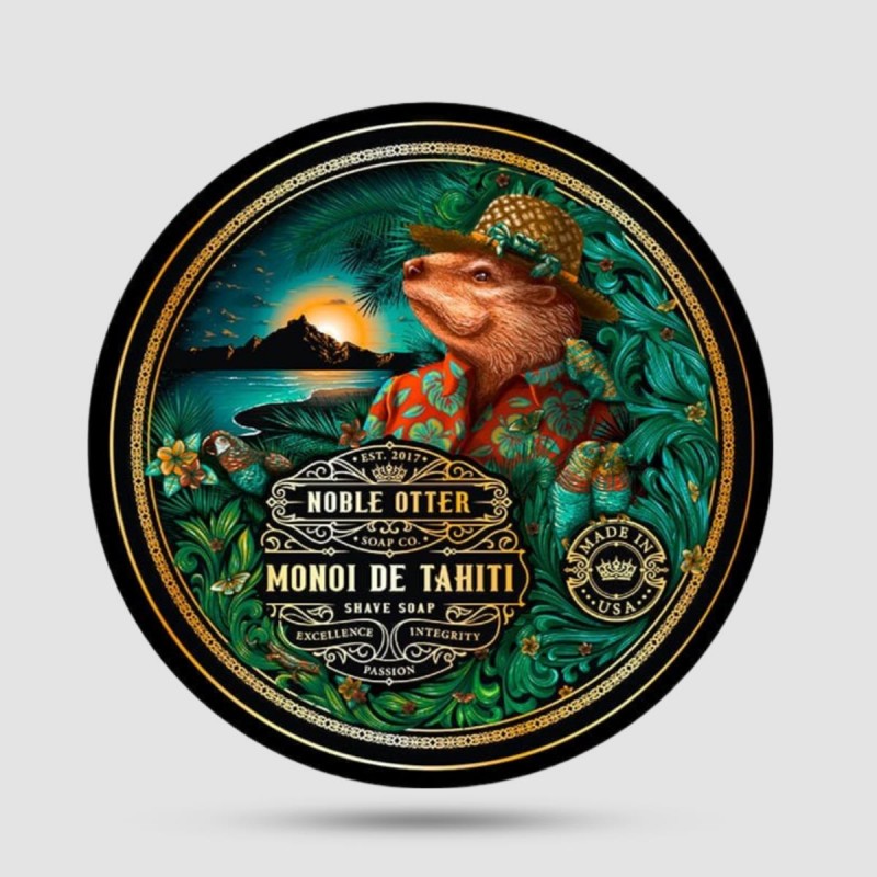 Shaving Soap - Noble Otter - Monoi de Tahiti 118ml