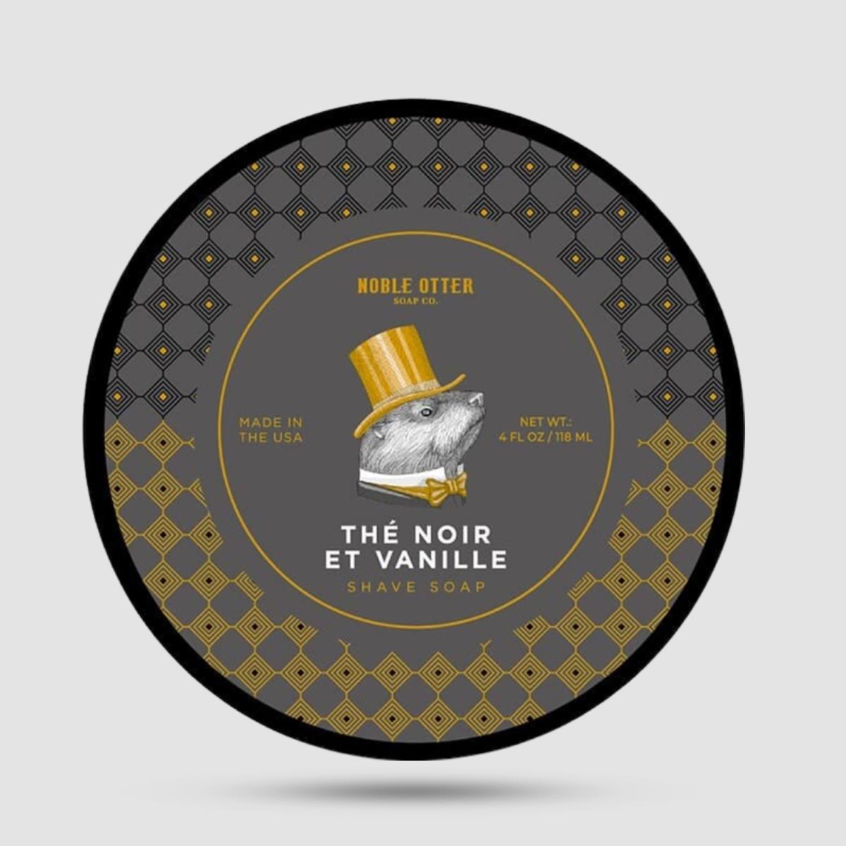 Shaving Soap - Noble Otter - The Noir et Vanille 118ml