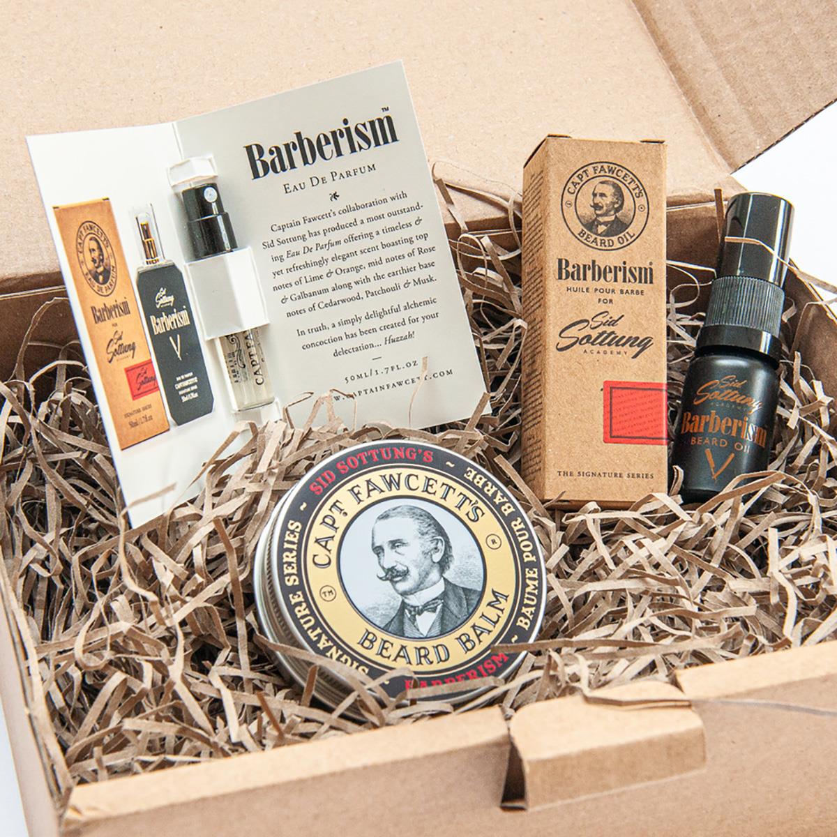 Gift Set - Captain Fawcett - Barberism Oil, Balm & Parfum