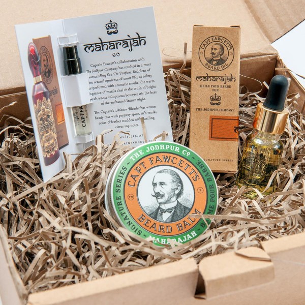 Gift Set - Captain Fawcett - Maharajah Oil, Balm & Parfum