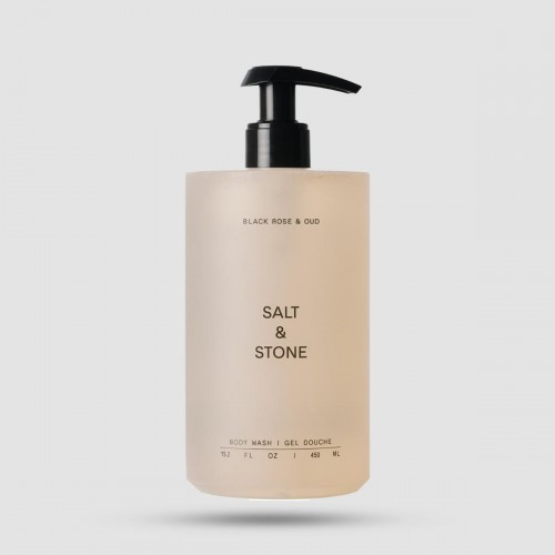 Body Wash - Salt And Stone - Black Rose & Oud 450ml