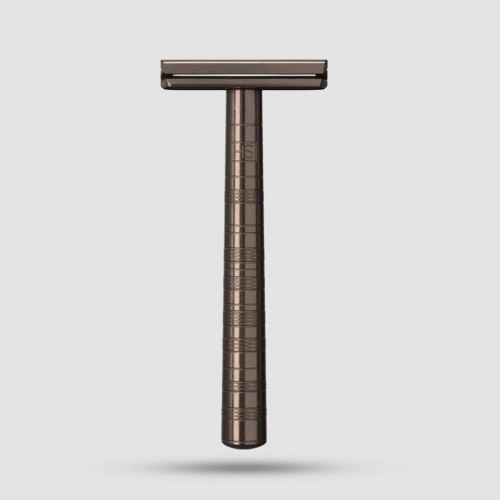 Safety Razor - Henson Shaving - 2.0 Tan (Bronze) Aluminum Medium