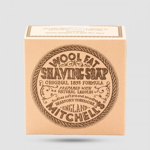 Shaving Soap New Formula - Mitchell's Luxury - And Ceramic Soap Dish 125g