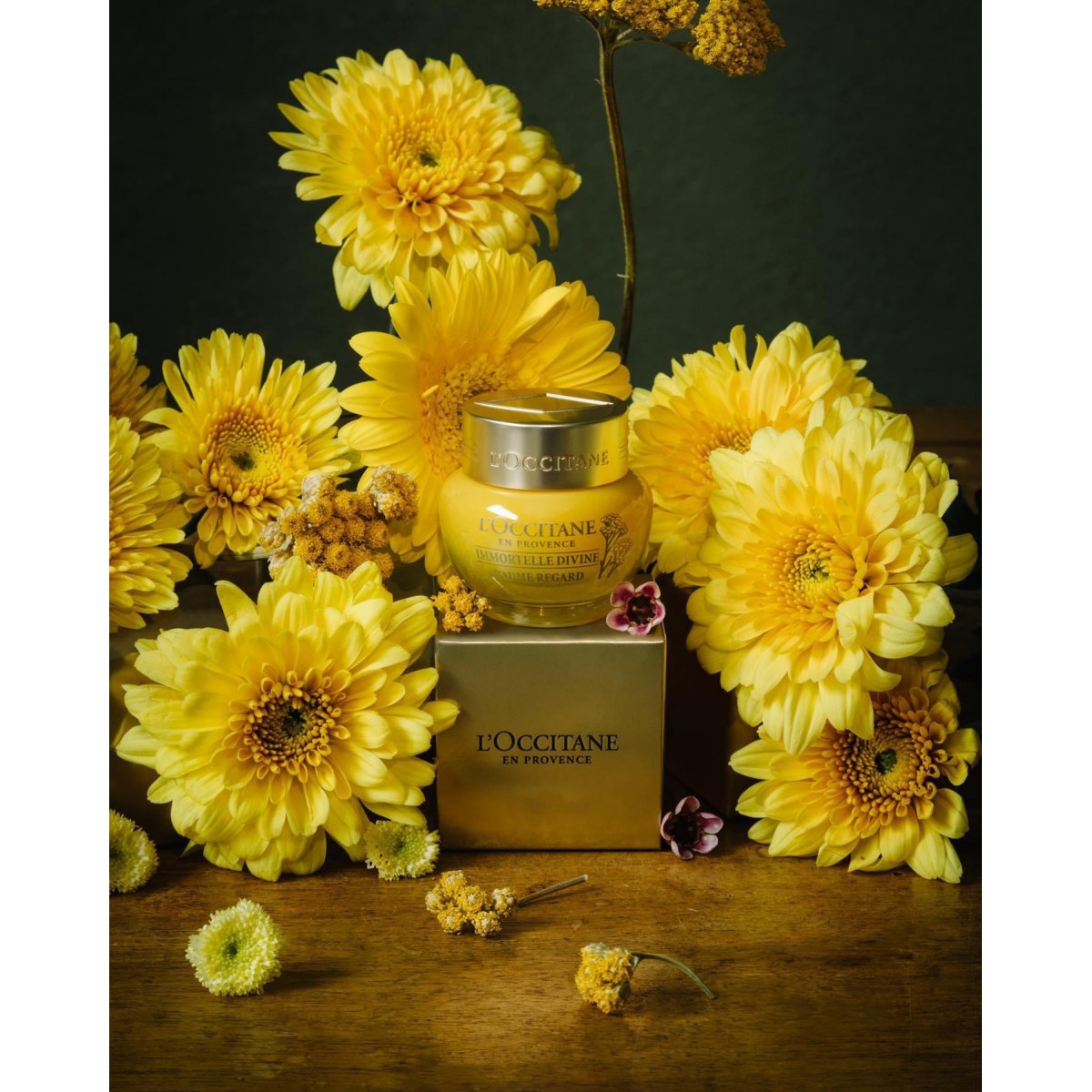 Αντι-γυραντική Κρέμα Ματιών - L'occitane - Immortelle Divine Eye Balm 15ml