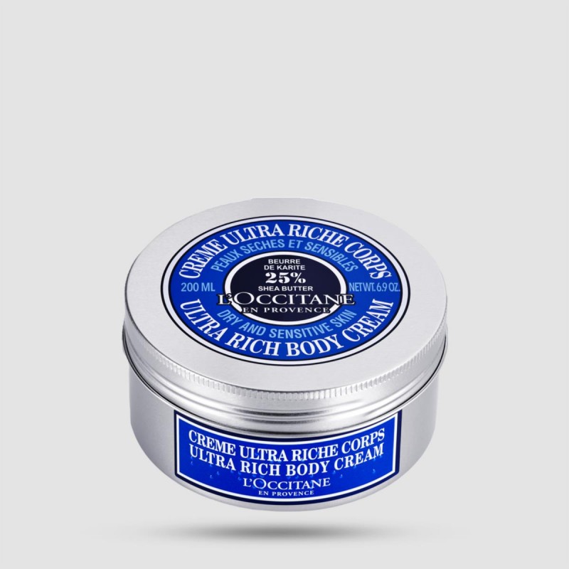 Body Cream Ultra Rich - L'occitane - Shea 200ml