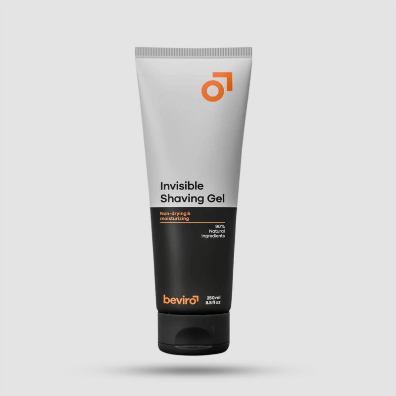 Transparent Shave Gel - Beviro - 250ml