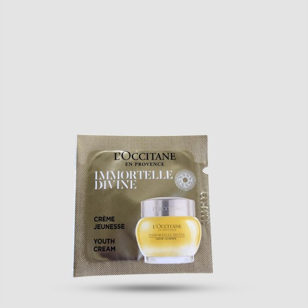 Αντι-ρυτιδική Κρέμα Προσώπου - L'occitane - Immortelle Divine Cream 1ml