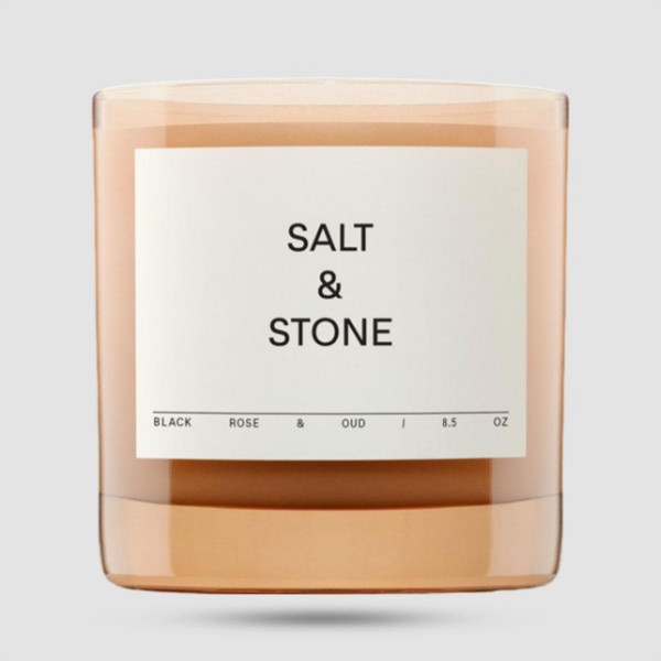 Αρωματικό Κερί - Salt & Stone - Black Rose & Oud 240g