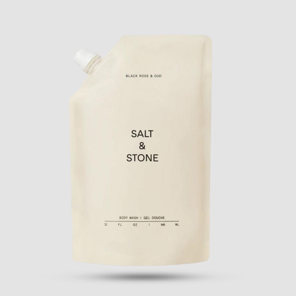 Αφρόλουτρο Refill  - Salt And Stone - Black Rose & Oud 946ml