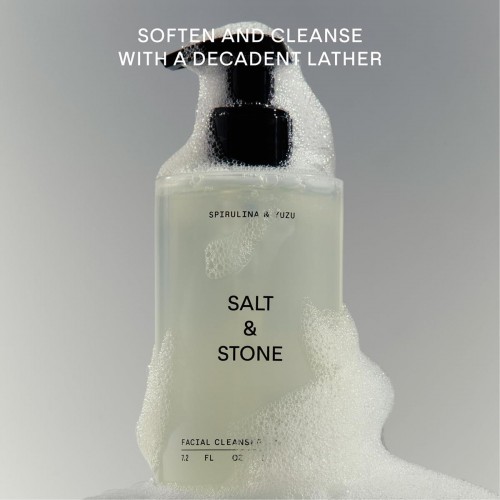 Facial Cleanser - Salt & Stone - Sprirulina & Yuzu 212ml