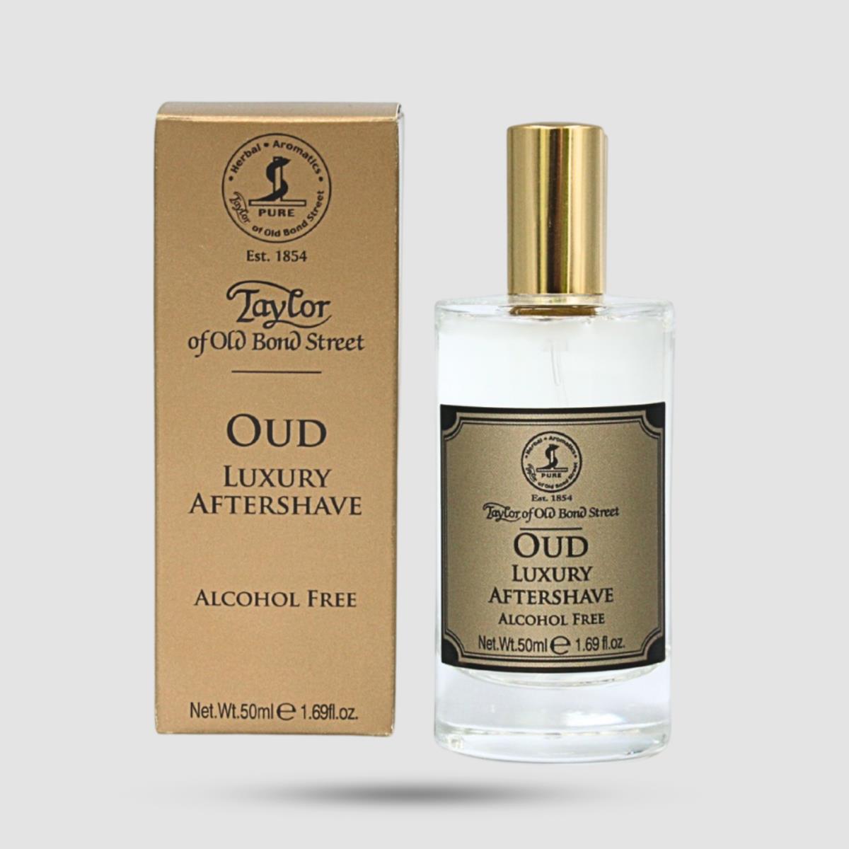 Aftershave Lotion - Taylor Of Old Bond Street - Oud Luxury 50ml