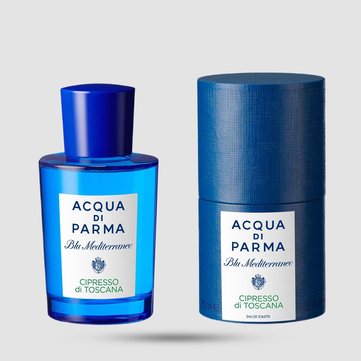 Eau De Toilette Acqua Di Parma Blu Mediterraneo Cipresso Di Toscana 75ml - Unisex woody fragrance