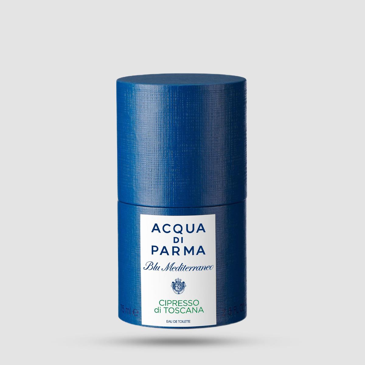 Eau De Toilette Acqua Di Parma Blu Mediterraneo Cipresso Di Toscana 75ml - Unisex woody fragrance