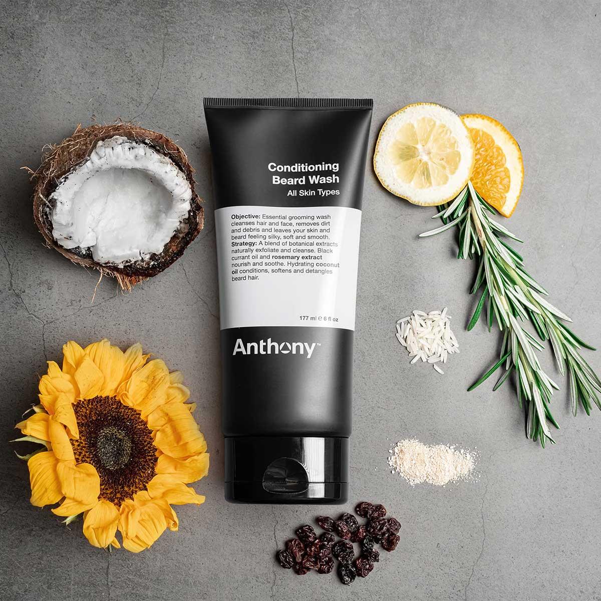 Σαμπουάν Γένια Anthony - Grooming - Καθαρισμός και ενυδάτωση με έλαιο καρύδας