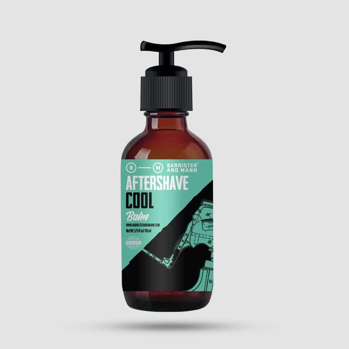 Aftershave Balm Cool Barrister And Mann - Post-shave balm - Alcohol-free with hyaluronic acid