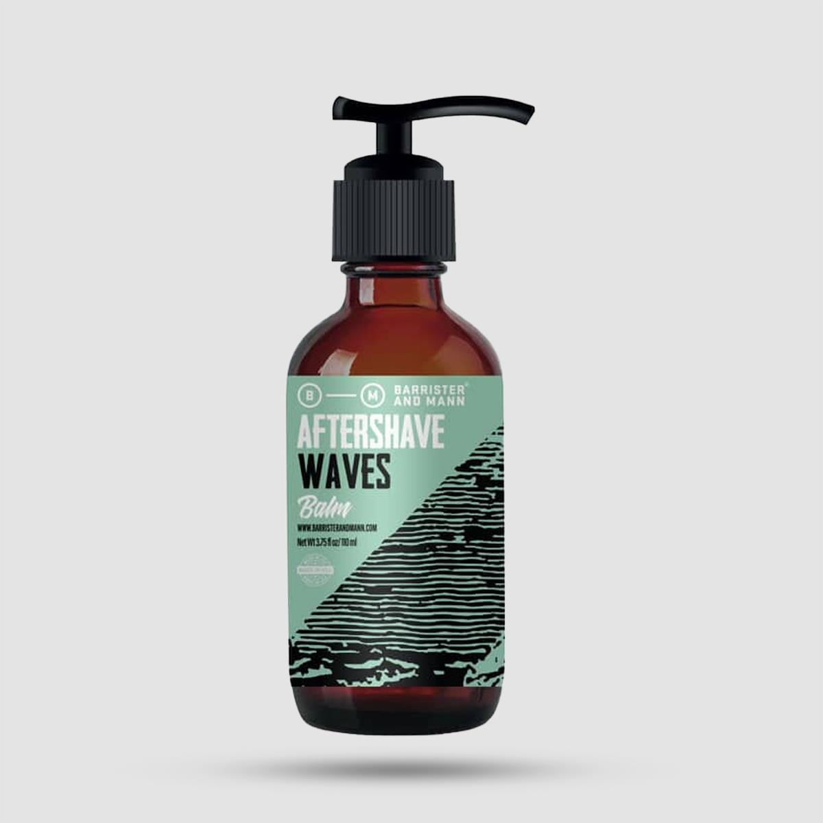 Waves Aftershave Balm Barrister And Mann - After Shave - Alcohol-free soothing formula