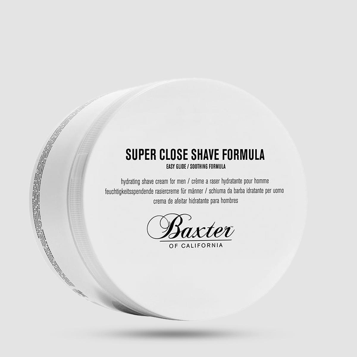Κρέμα Ξυρίσματος Baxter of California Super Close Shave Formula - Skincare - Προστατευτικός αφρός