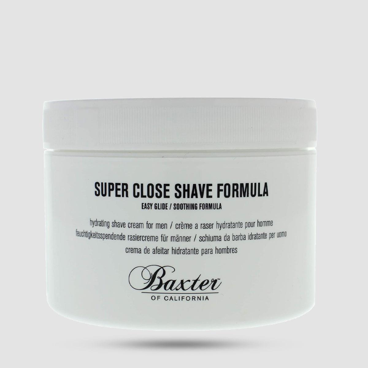 Κρέμα Ξυρίσματος Baxter of California Super Close Shave Formula - Skincare - Προστατευτικός αφρός