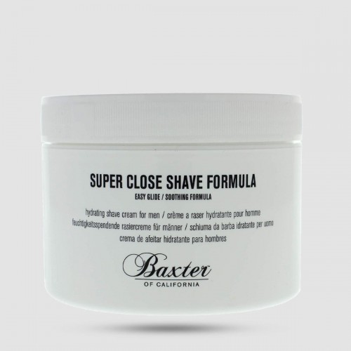Κρέμα Ξυρίσματος Baxter of California Super Close Shave Formula - Skincare - Προστατευτικός αφρός