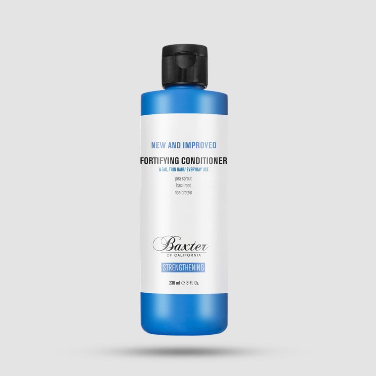 Fortifying Conditioner Baxter of California - Conditioner Ενίσχυσης Μαλλιών - Πρόληψη Τριχόπτωσης