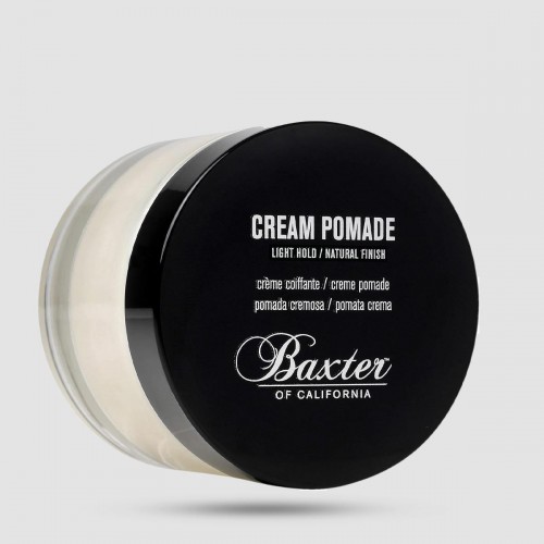Cream Pomade Baxter of California - Πομάδα Styling - Ελαφρύ κράτημα με ματ φινίρισμα
