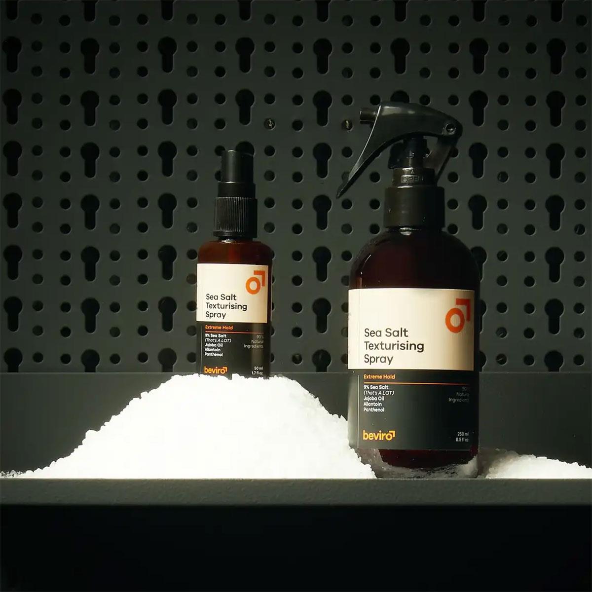 Sea Salt Spray Beviro Extreme Hold 250ml - Spray styling μαλλιών - Θαλασσινό αλάτι για όγκο