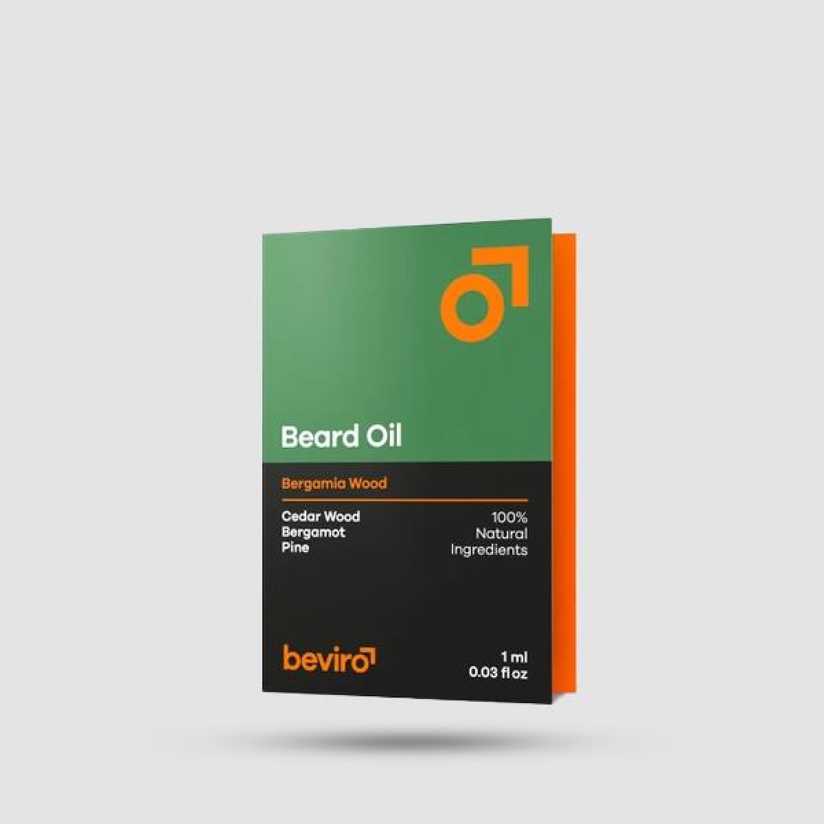 Beviro Bergamia Wood Beard Oil 1ml Sample - Grooming - Sample Size