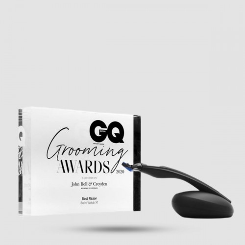 Bolin Webb X1 Razor & Stand Matte Black - 5-blade razor with magnetic base