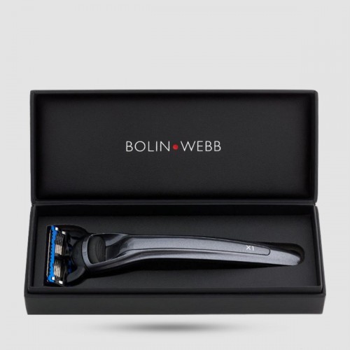 Ξυράφι 5 Λεπίδων Bolin Webb X1 Eiger Grey - Premium Shaving Tool - Φινίρισμα ποιότητας αυτοκινήτου