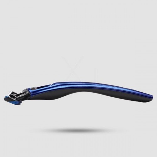 Ξυράφι 5 Λεπίδων Bolin Webb X1 Ocean Blue - Εργαλεία Ξυρίσματος - Premium αγγλική κατασκευή