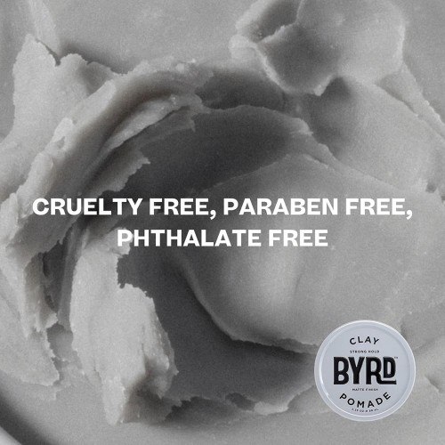 Clay Pomade Byrd - Πομάδα Μαλλιών - Ultra matte φινίρισμα με δυνατό κράτημα