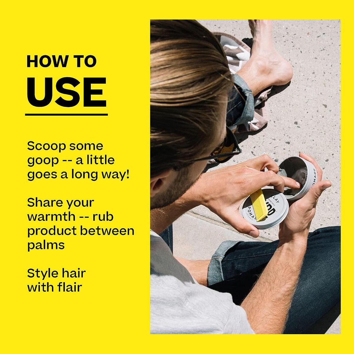 Clay Pomade Byrd - Πομάδα Μαλλιών - Ultra matte φινίρισμα με δυνατό κράτημα