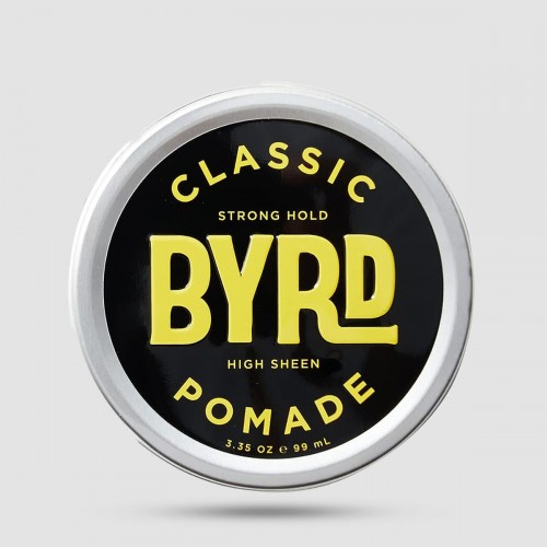 Byrd Classic Pomade 99ml - Πομάδα Μαλλιών - Μέτρια λάμψη και ευέλικτο κράτημα