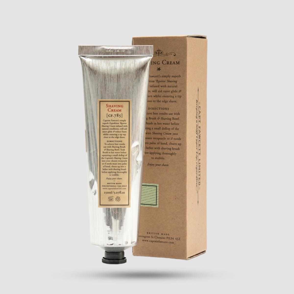 Κρέμα Ξυρίσματος Captain Fawcett Expedition Reserve - Skincare - Φυσικά μαλακτικά συστατικά