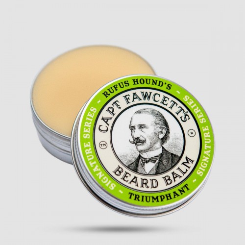 Captain Fawcett Rufus Hound's Triumphant Beard Balm - Μπάλμ Γενιών με Sweet Almond Oil - 60ml