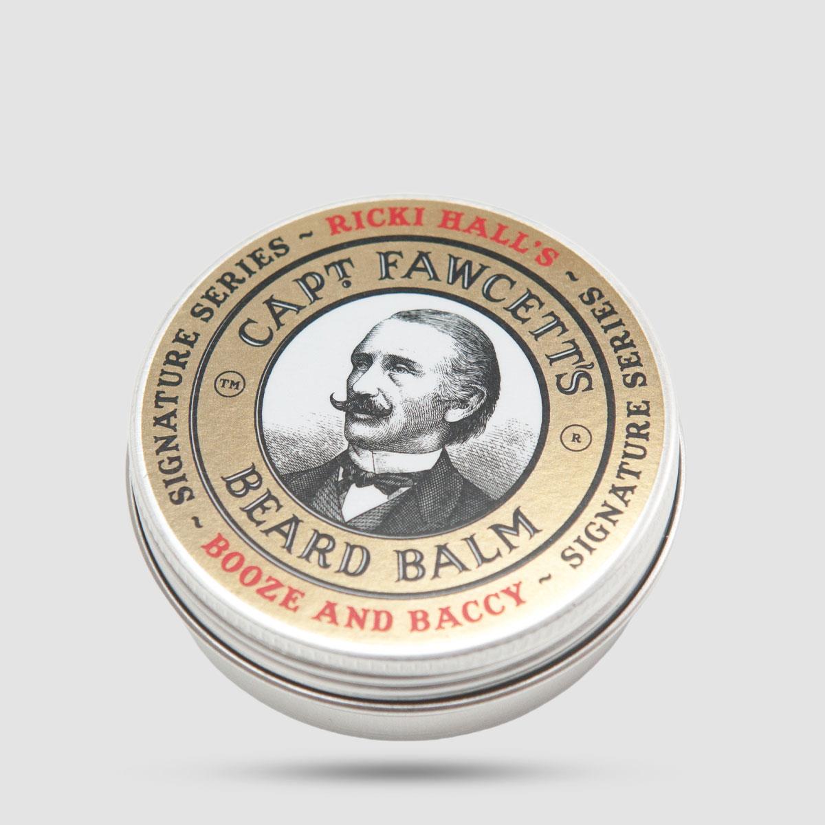 Ricki Hall's Booze & Baccy Beard Balm Captain Fawcett - Περιποίηση Γενιών - Θρέψη και Styling 60ml