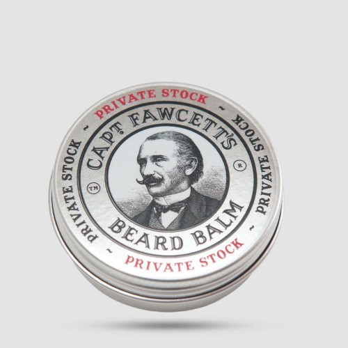 Captain Fawcett Private Stock Beard Balm 60ml - Balm για γένια με φυσικό κερί candelilla