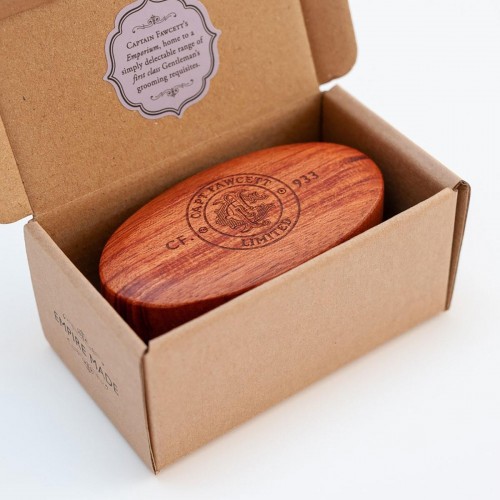 Βούρτσα γενιών Captain Fawcett από τρίχα αγριόχοιρου - Grooming - Ξύλο δρυός με βάση ροδόξυλου