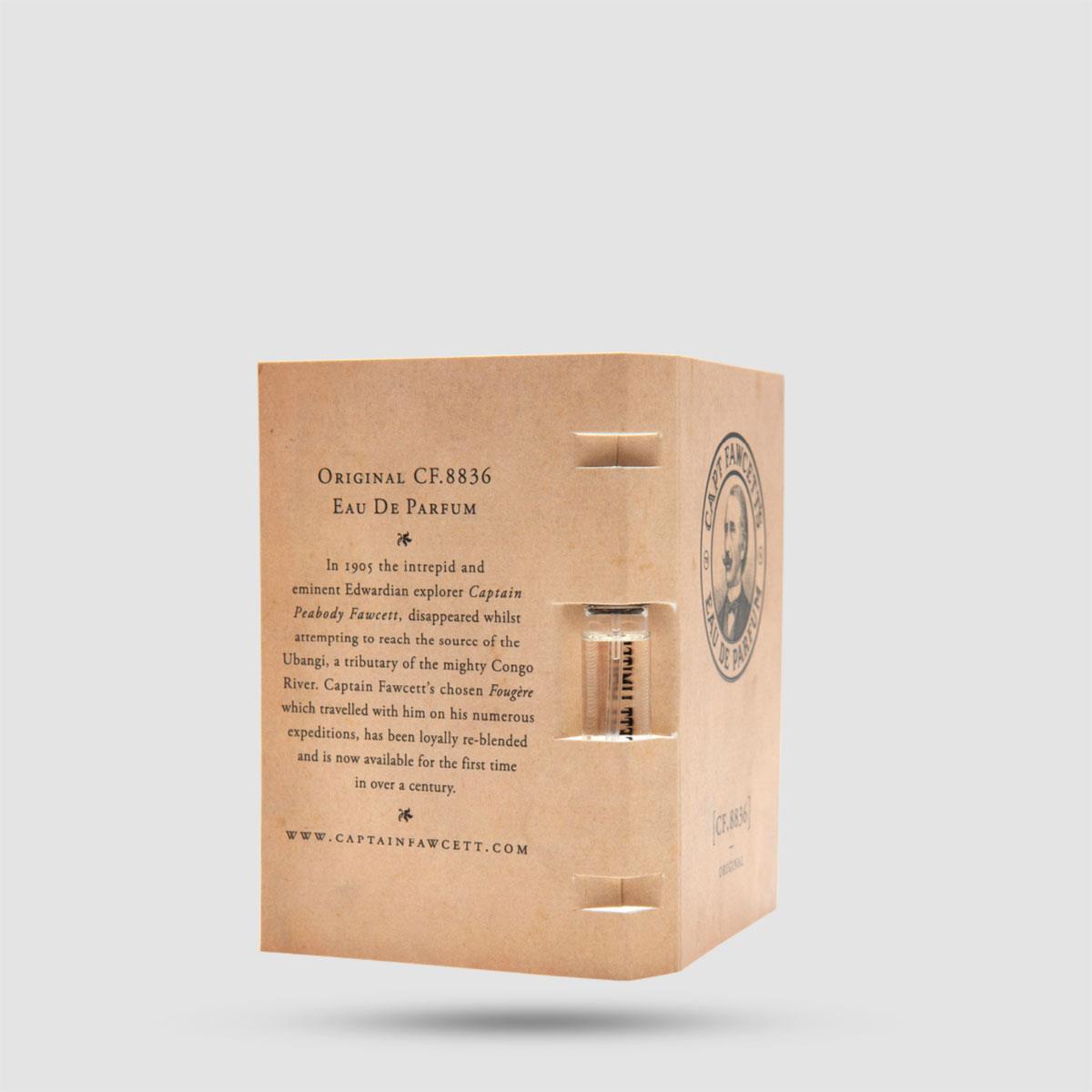 Captain Fawcett Original Eau de Parfum Sample 2ml - Ανδρικό άρωμα Aromatic Fougere