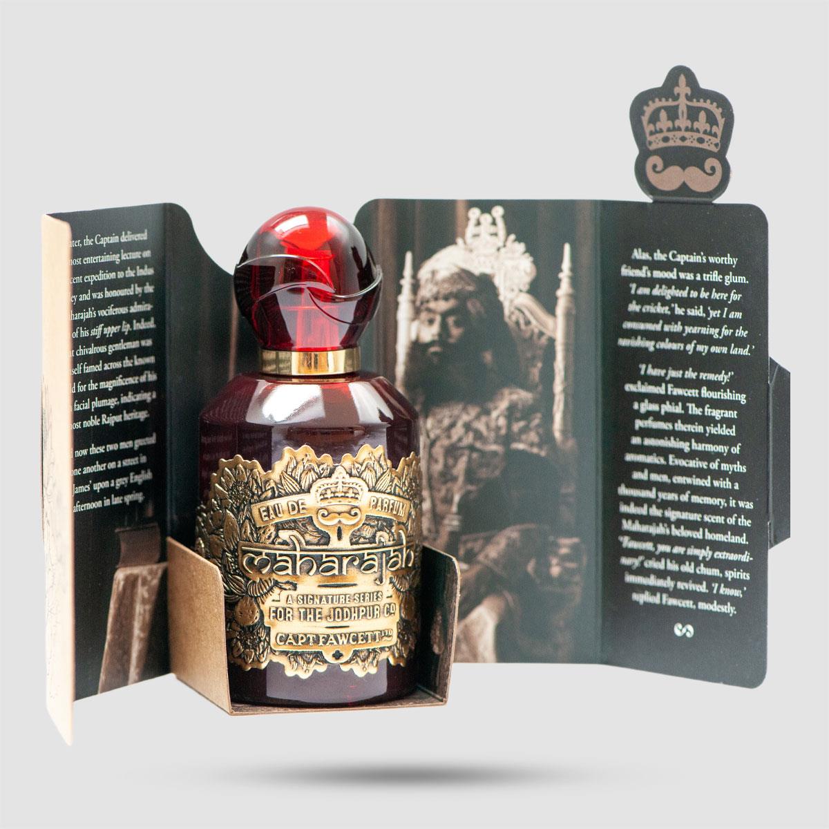 Captain Fawcett Maharajah Eau de Parfum 50ml - Men's Floral Fragrance - Award-winning with long-lasting duration