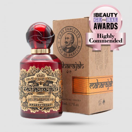 Captain Fawcett Maharajah Eau de Parfum 50ml - Men's Floral Fragrance - Award-winning with long-lasting duration