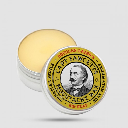 Κερί Για Μουστάκι Captain Fawcett Big Peat - Grooming - Με BIG PEAT Whisky
