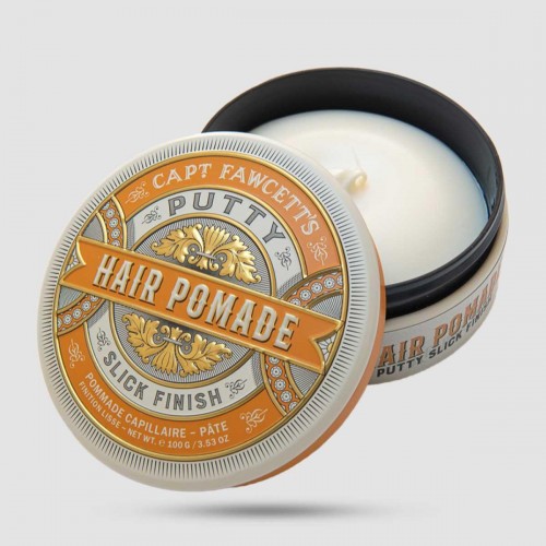 Hair Pomade Putty Captain Fawcett - Πομάδα Styling - Δυνατό κράτημα για παχιά μαλλιά
