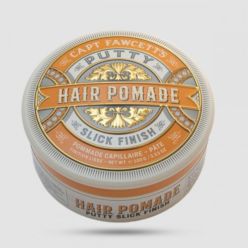 Hair Pomade Putty Captain Fawcett - Πομάδα Styling - Δυνατό κράτημα για παχιά μαλλιά