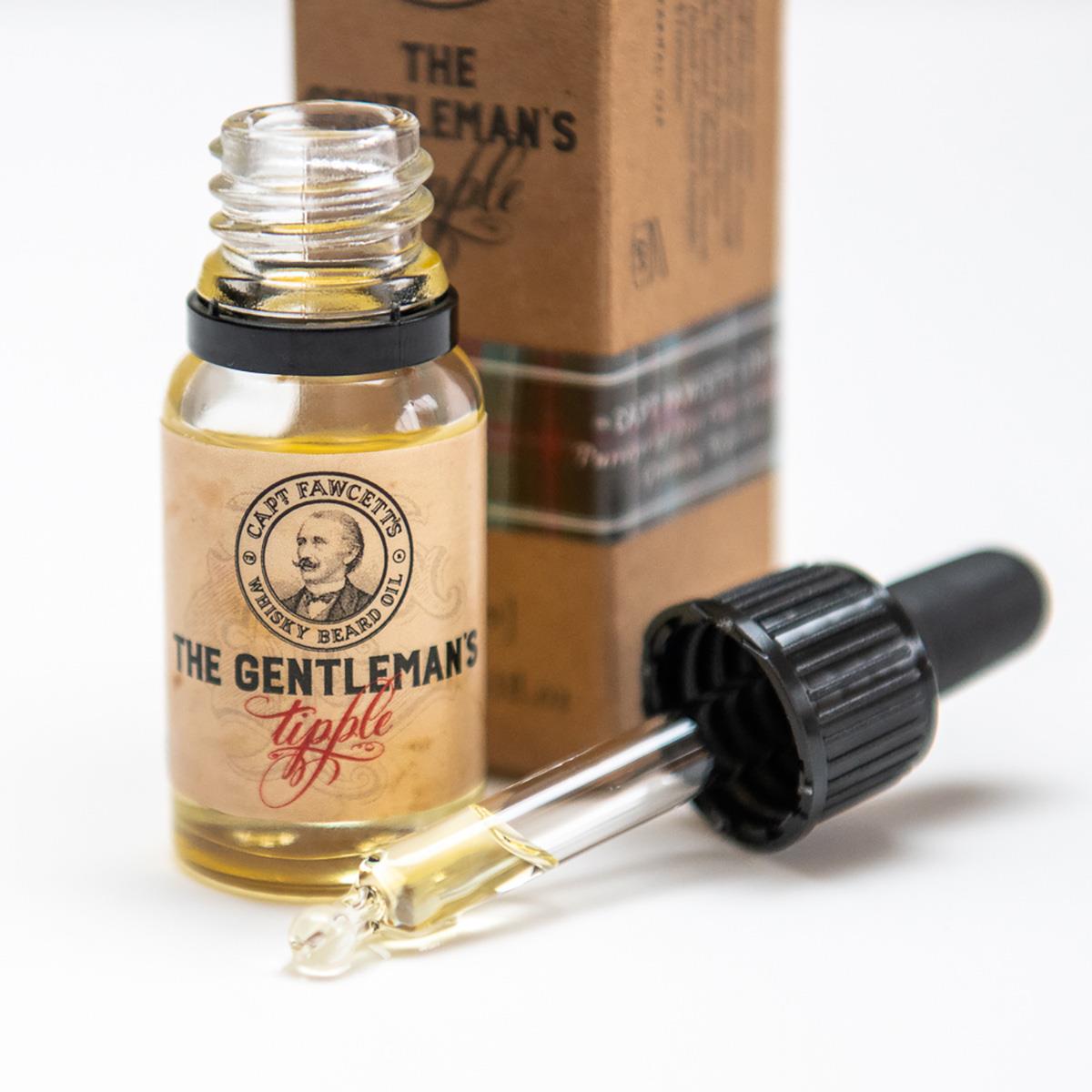 Captain Fawcett Whiskey Captain Beard Oil - Grooming - Moisturising with whiskey scent