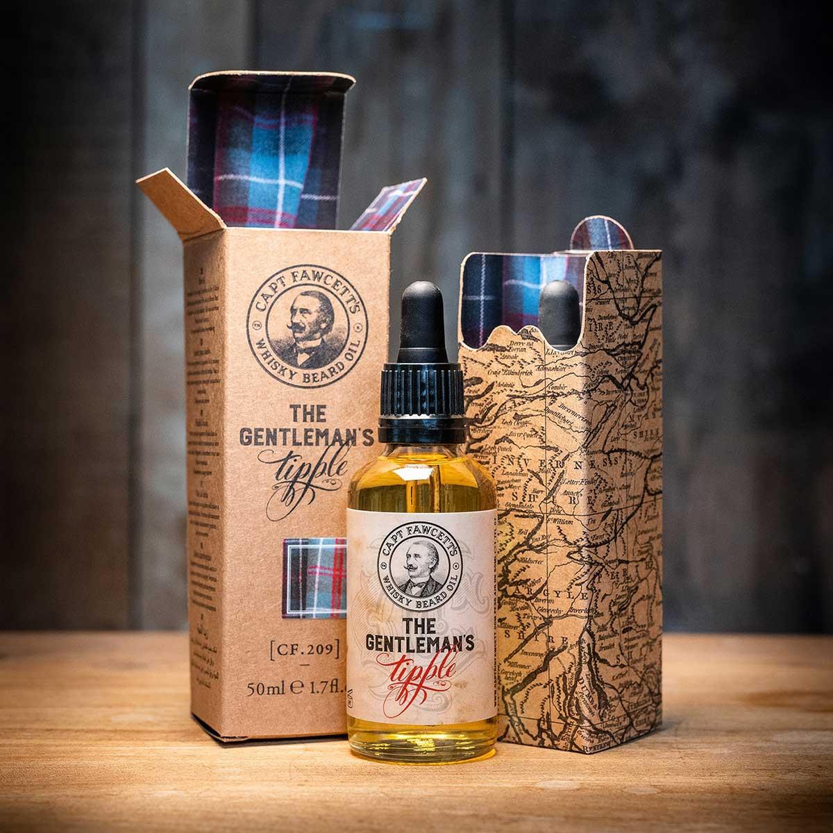 Captain Fawcett Whisky Beard Oil 50ml - Λάδι Γενιών - Χειροποίητο με φυσικά έλαια