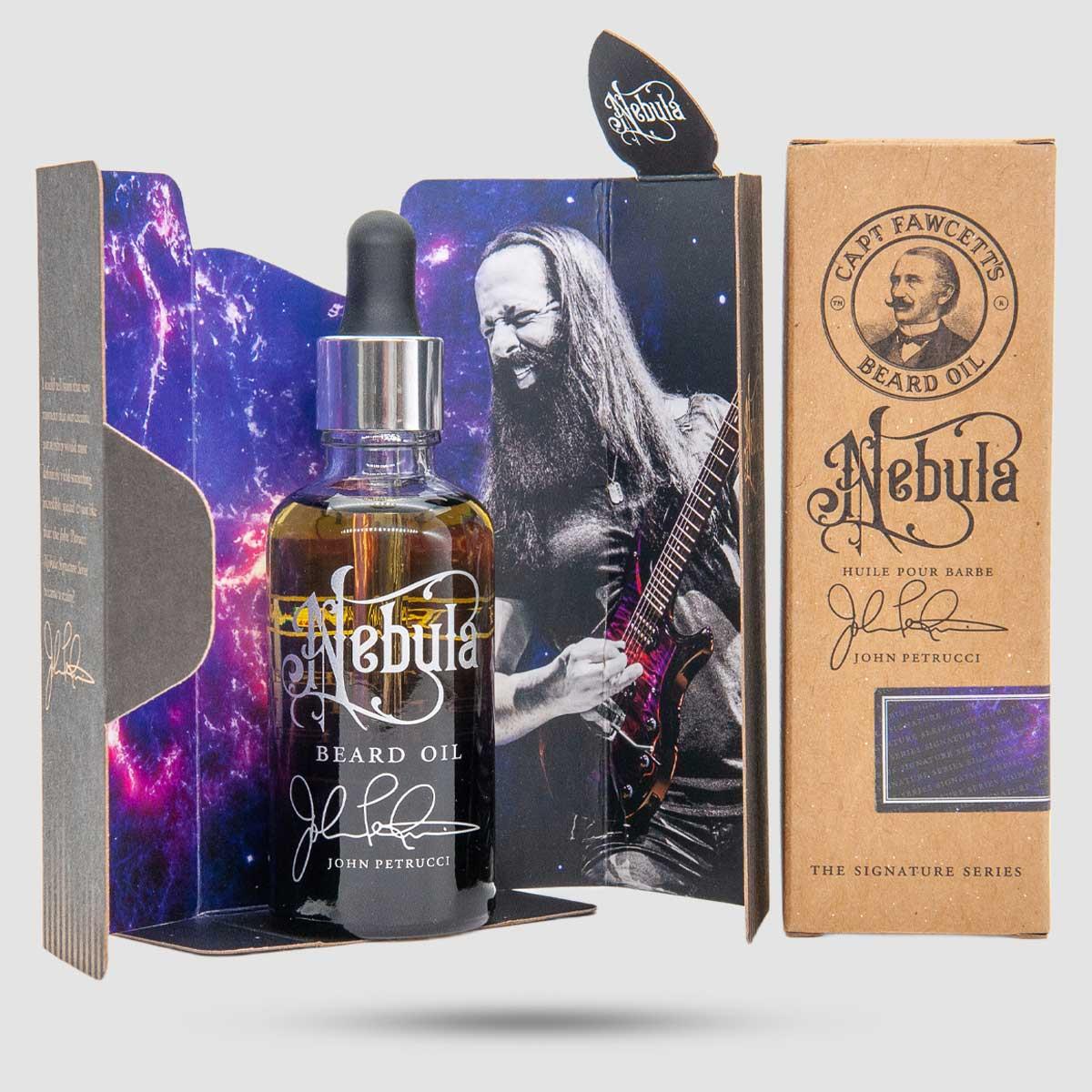 Beard Oil Captain Fawcett John Petrucci's Nebula 50ml - Premium grooming - Silky shine