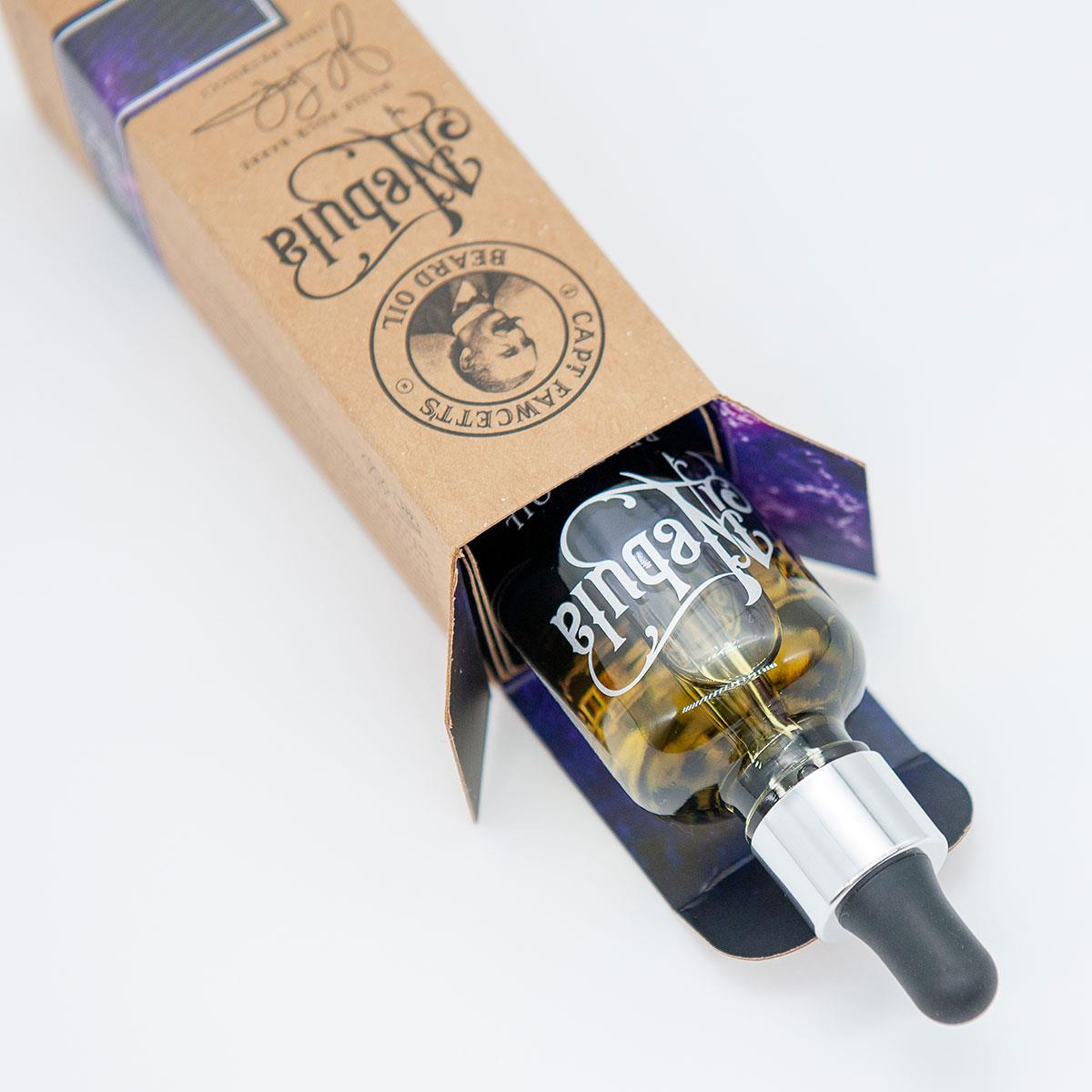 Beard Oil Captain Fawcett John Petrucci's Nebula 50ml - Premium grooming - Silky shine